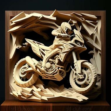 3D модель Yamaha WR250R (STL)